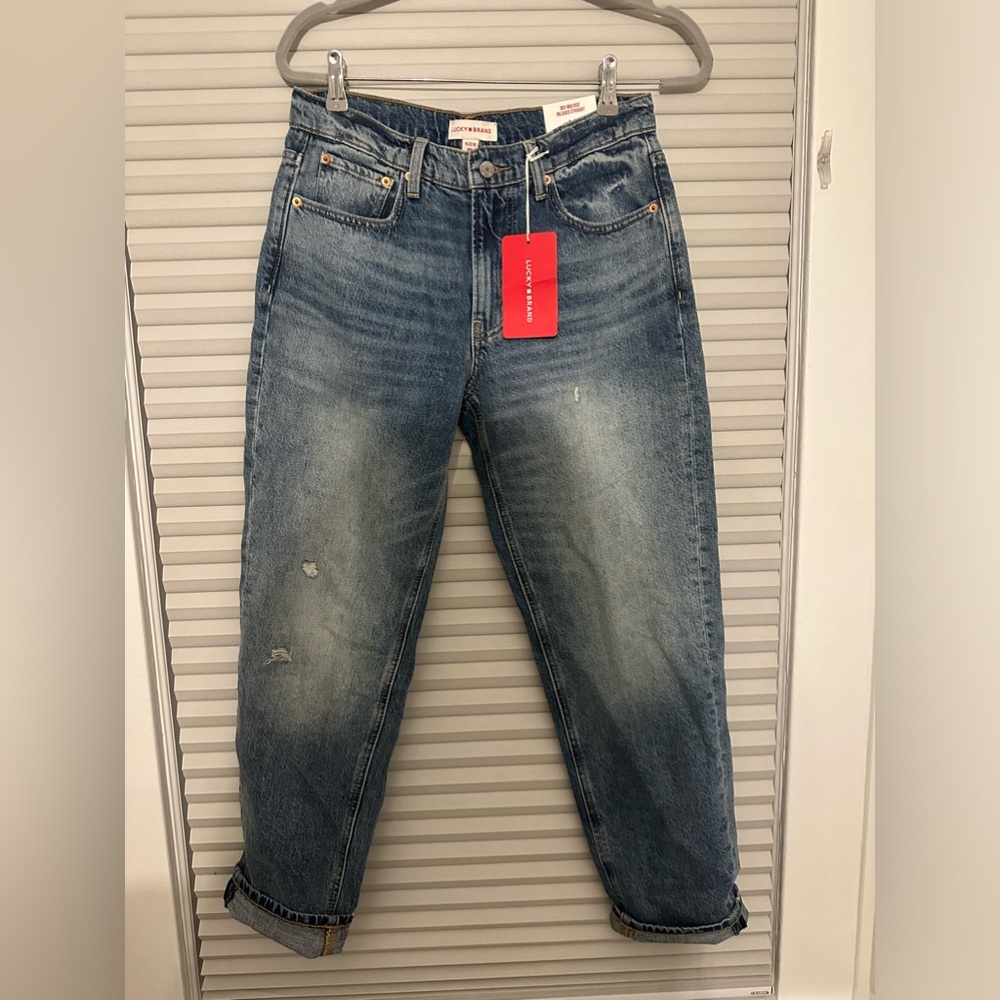 Lucky Brand Boy Mid Rise Relaxed Straight